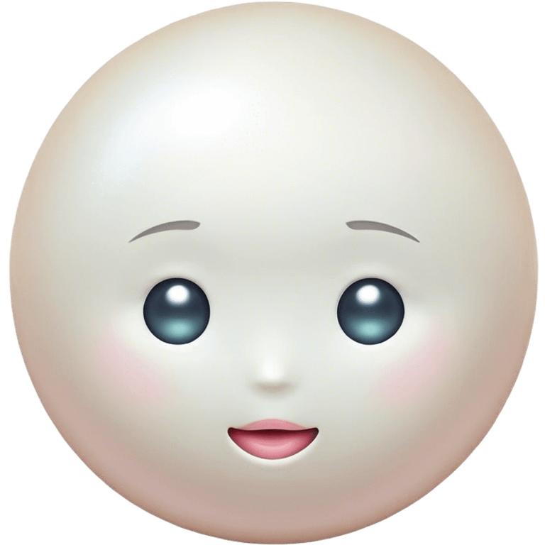 The pearl emoji