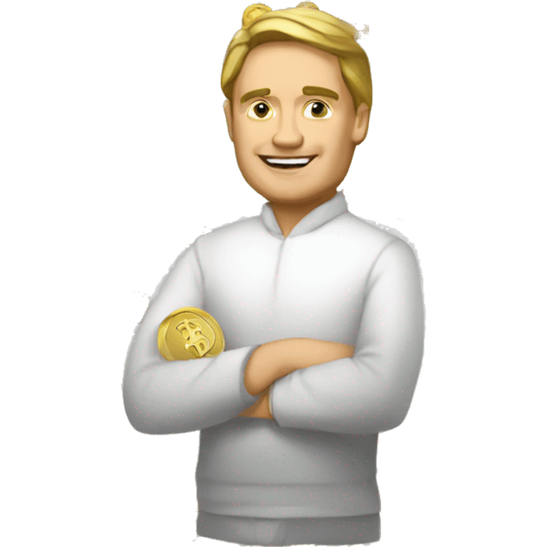 bitcoin king of crypto emoji