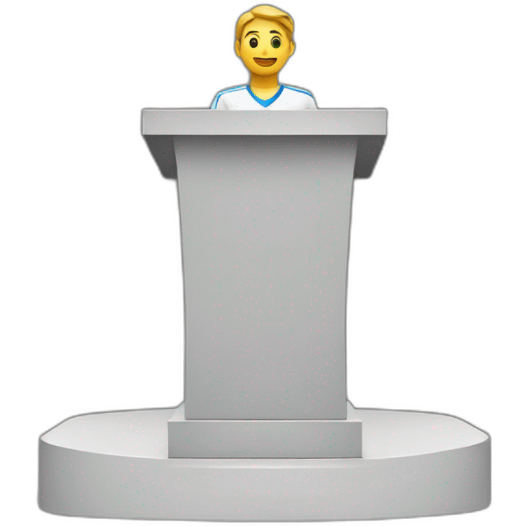 race podium without people emoji