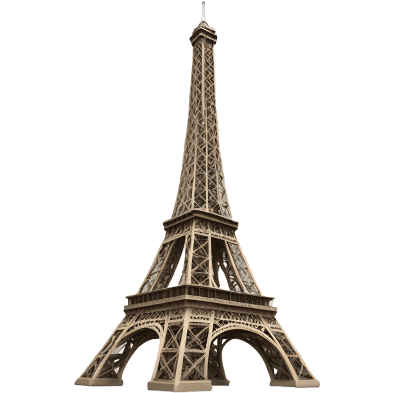 Eiffel tower Paris emoji