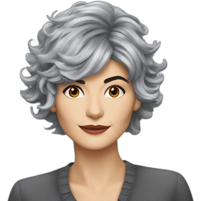 Audrey tautou grey hair emoji