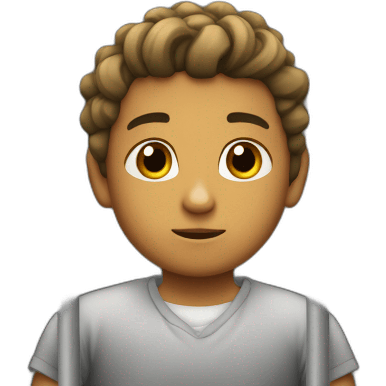 young muselim in a jail emoji