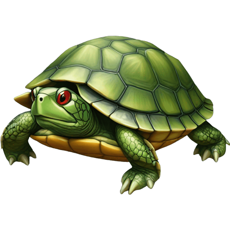 Red-Eared Slider turtle terrapin emoji