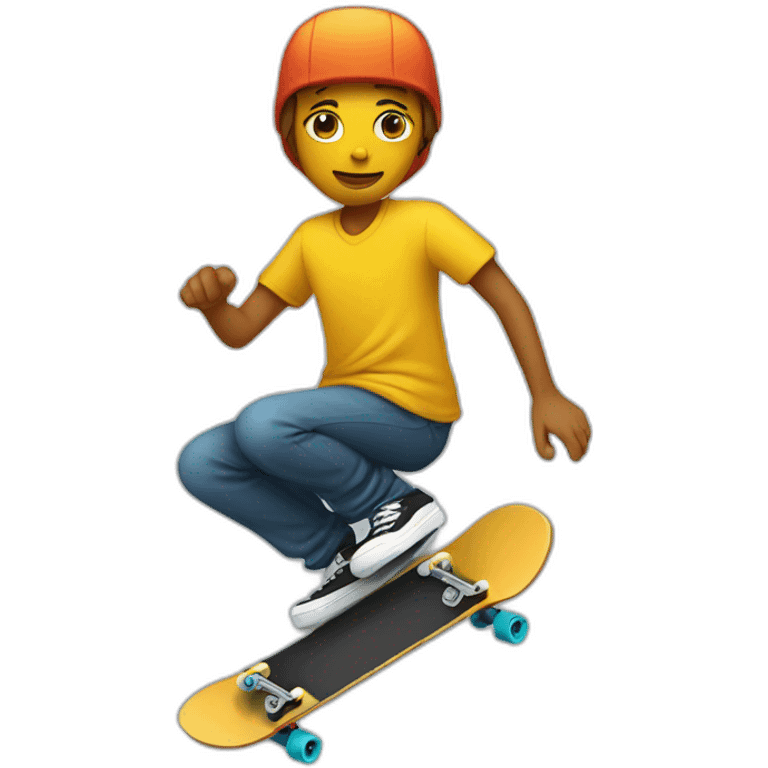 Skateboarder emoji