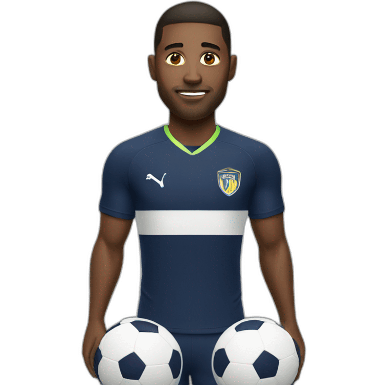 Footballer emoji