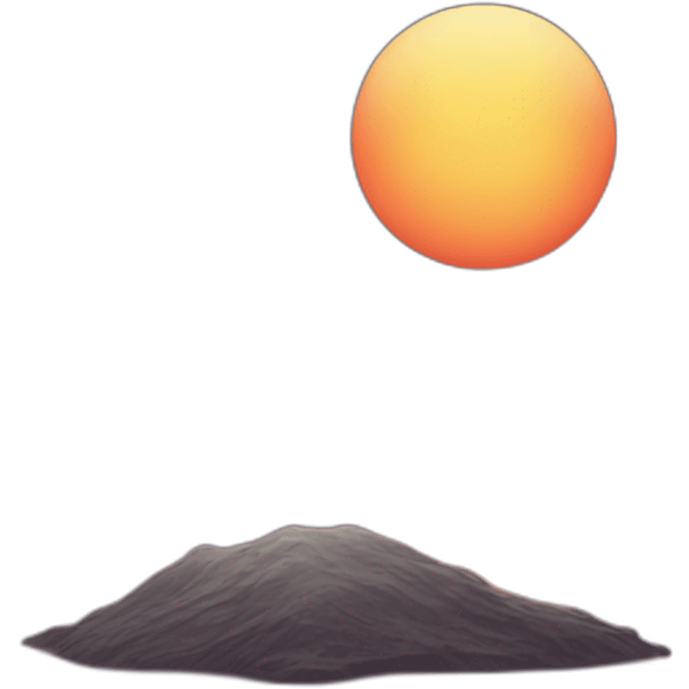 sunset on the moon emoji