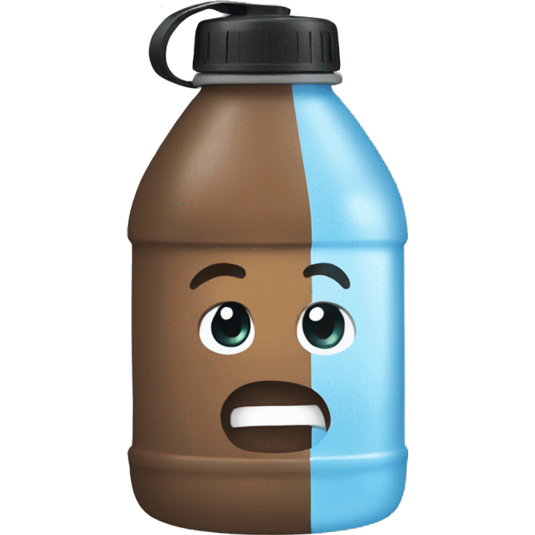 a water bottle  emoji