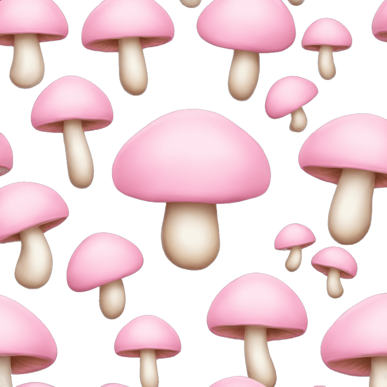 Light pink one mushroom emoji