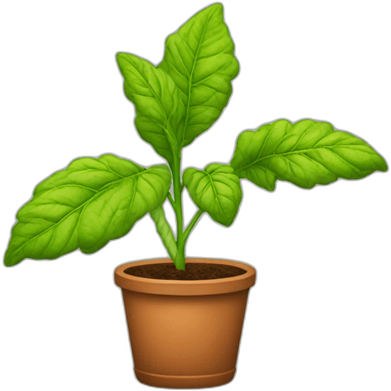 Tobacco plant emoji