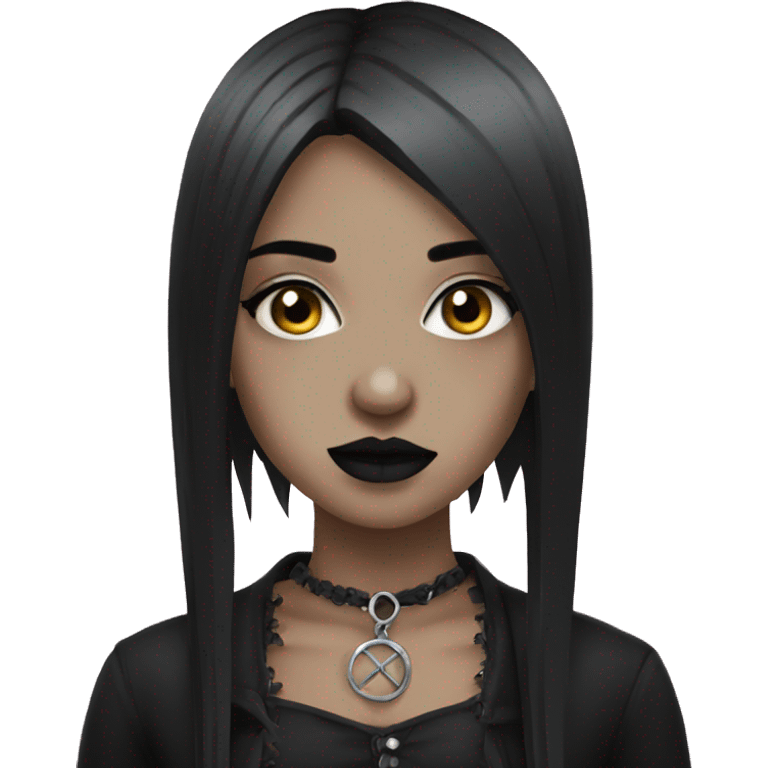 Goth girl  emoji