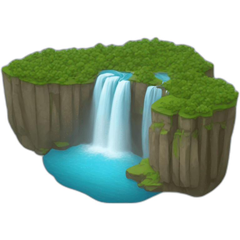 Cataratas niagara emoji