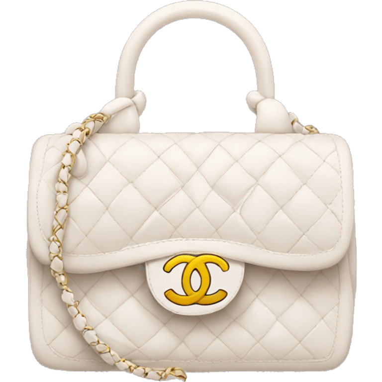 Cute Chanel purse emoji