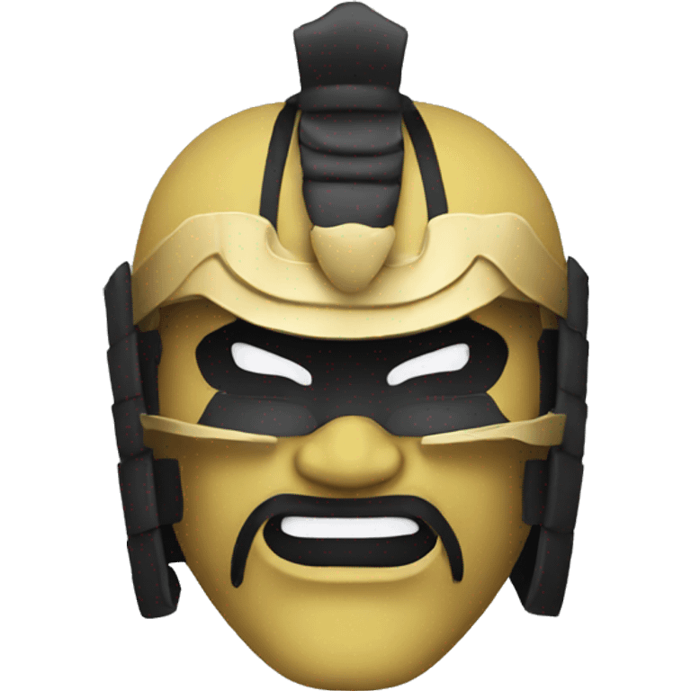 samurai mask emoji