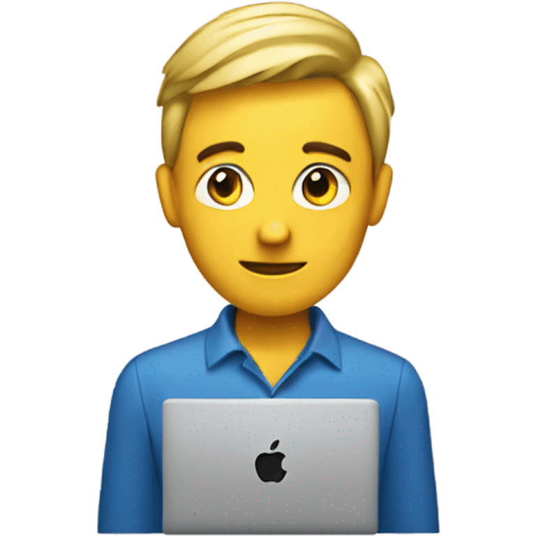 coding with apple computer emoji