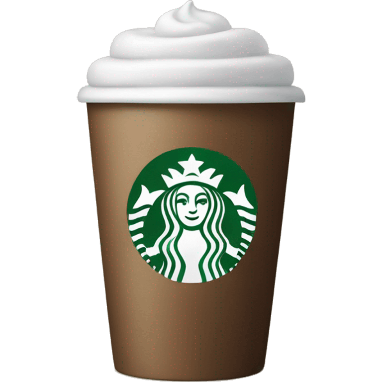 Starbucks coffee emoji