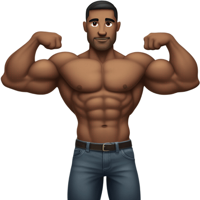 Muscular man  emoji