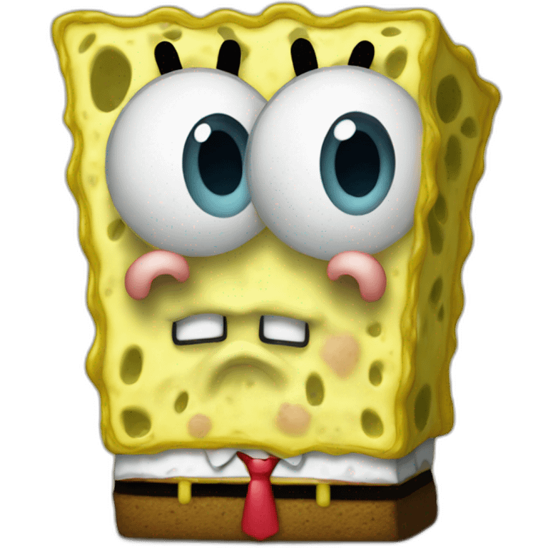 sad spongebob emoji