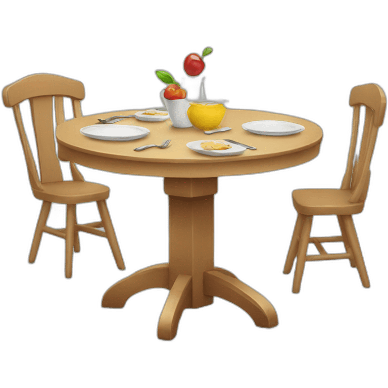 kids table emoji