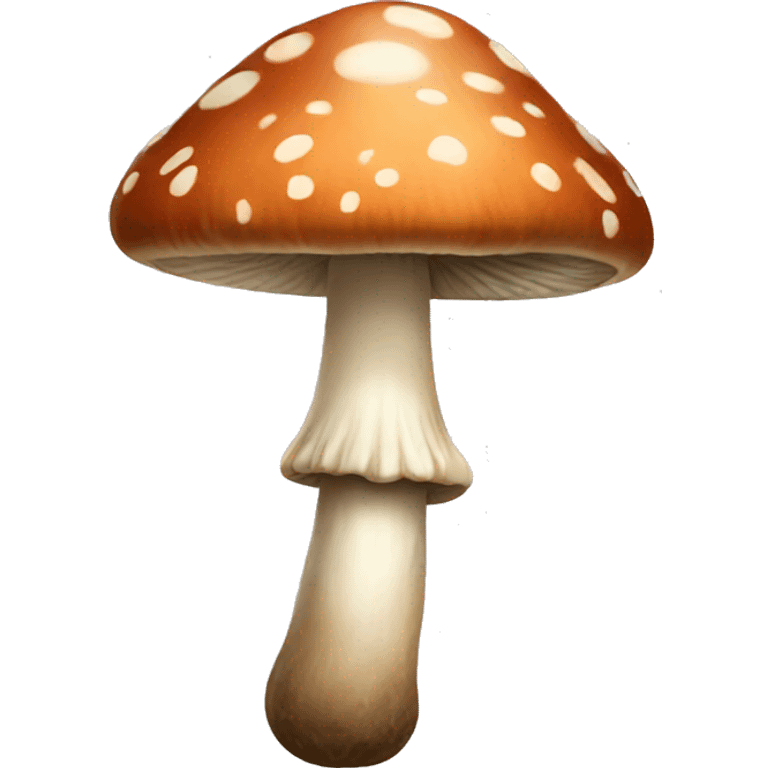 realistic mushroom  emoji