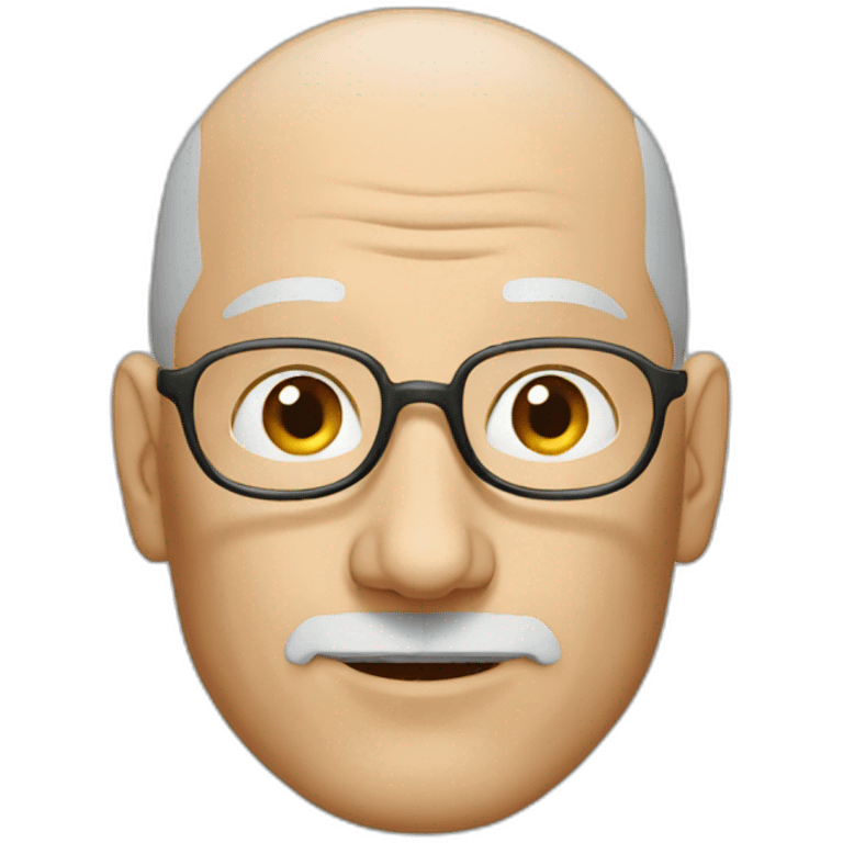 steve jobs bald emoji