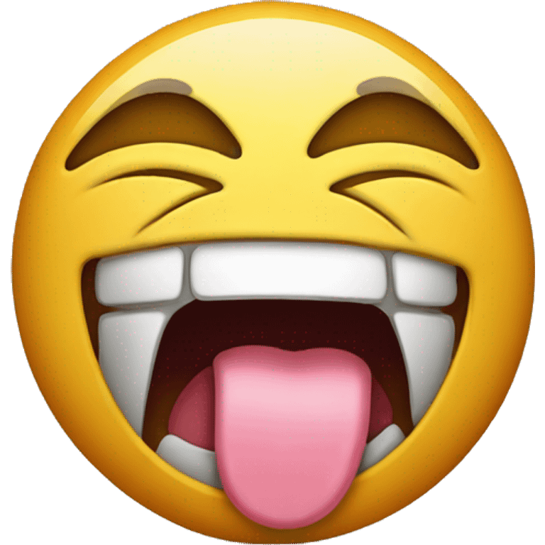 emoji face with tongue sticking out side of mouth  emoji