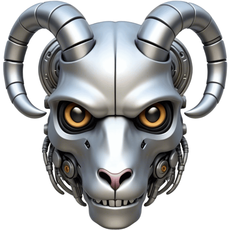 Terminator Goat head emoji