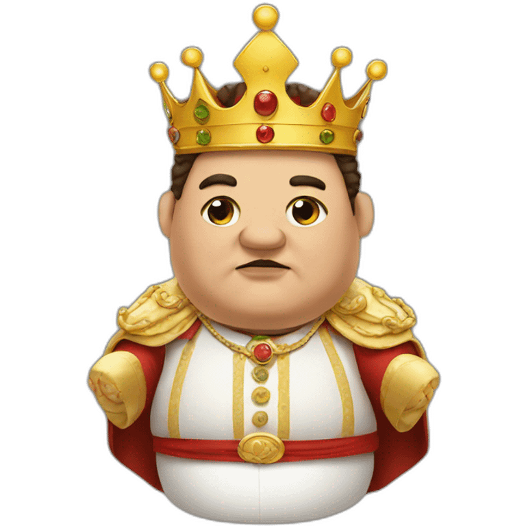 fat king emoji