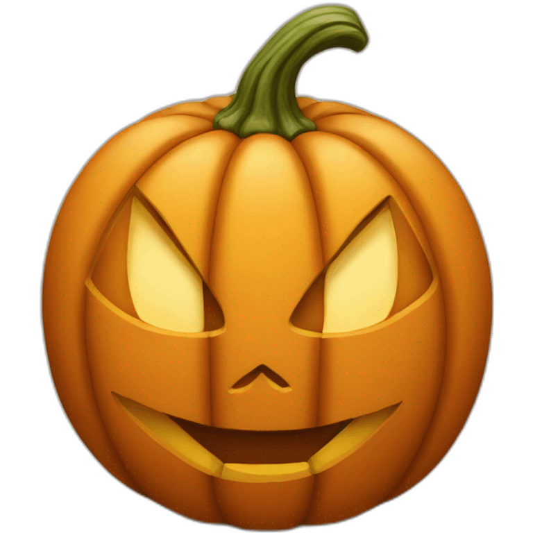 Carved pumpkin emoji