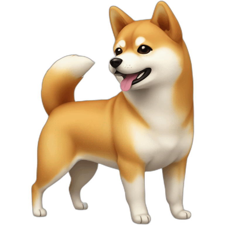 shiba inu cute emoji