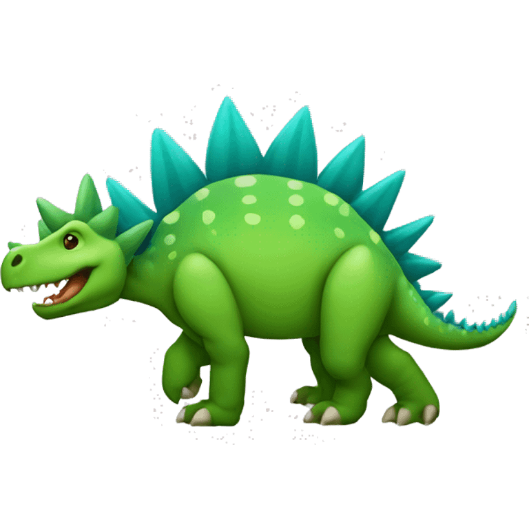 stegosaurus ios style emoji emoji