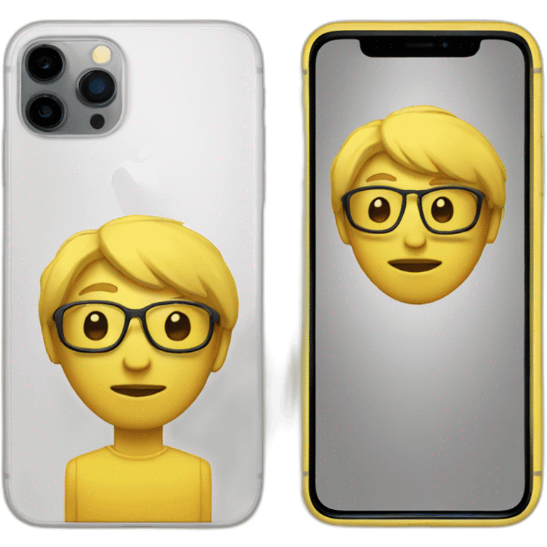 IPhone-pro-max yellow emoji