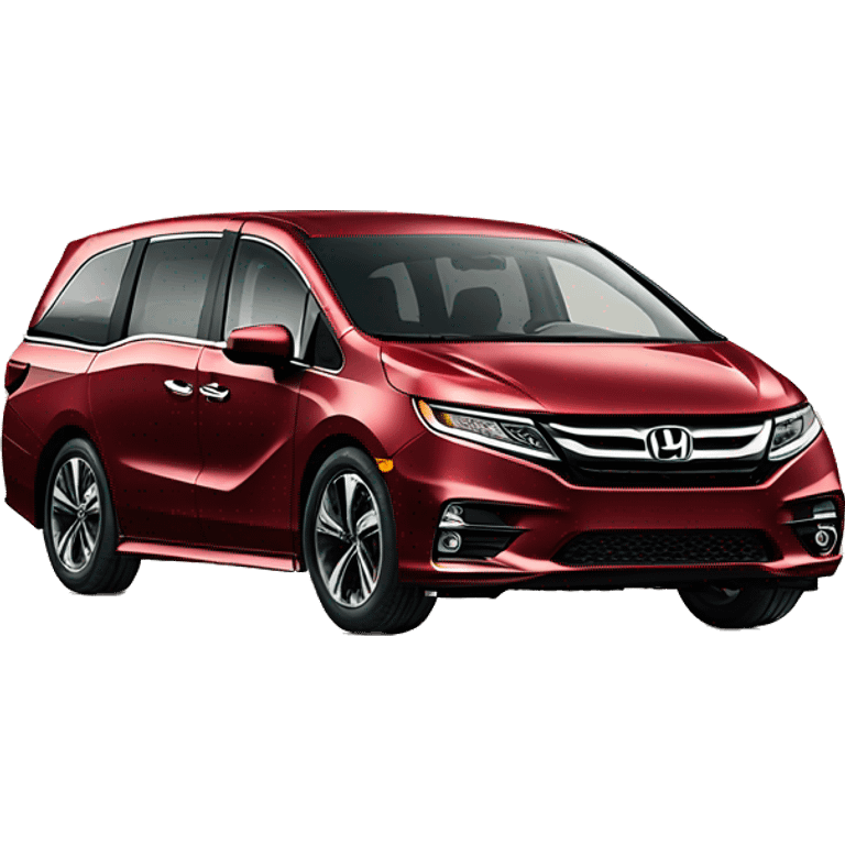 2018 Red Honda odyssey with beige interior  emoji