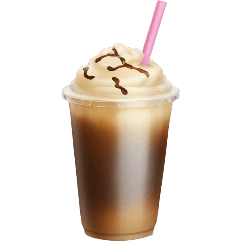 Iced coffee  emoji