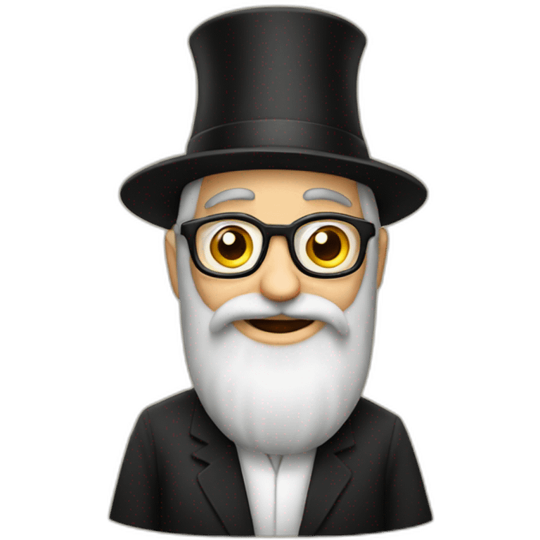 Jewish rabbin emoji