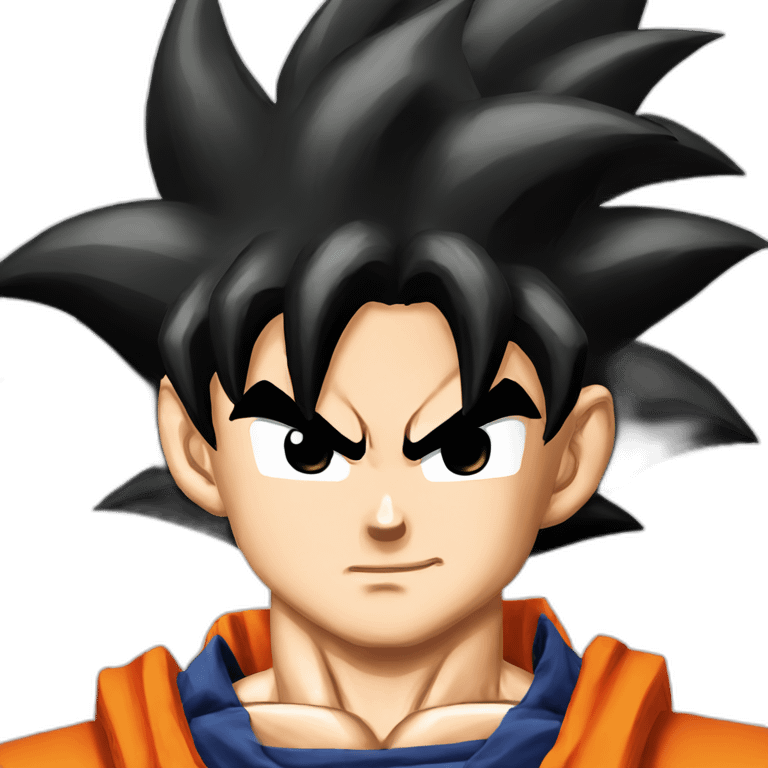 Goku dragon ball z emoji