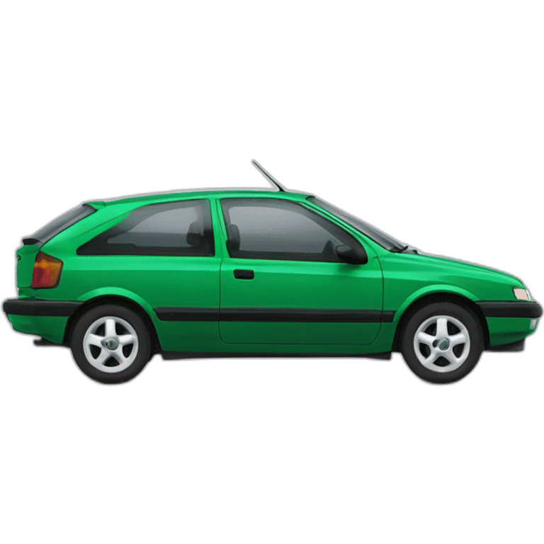 Green 1995 opel astra emoji