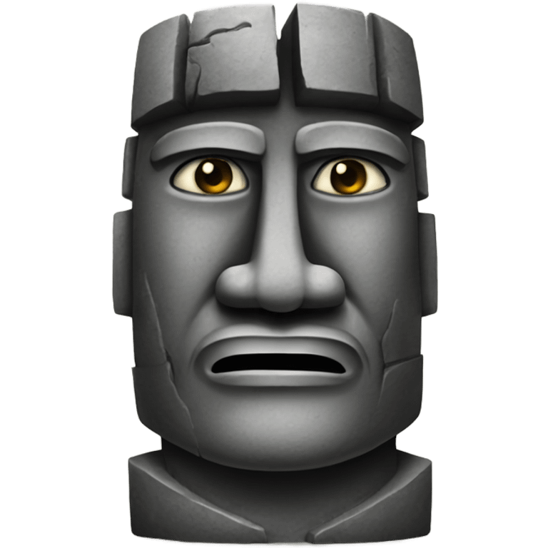 locked in moai emoji