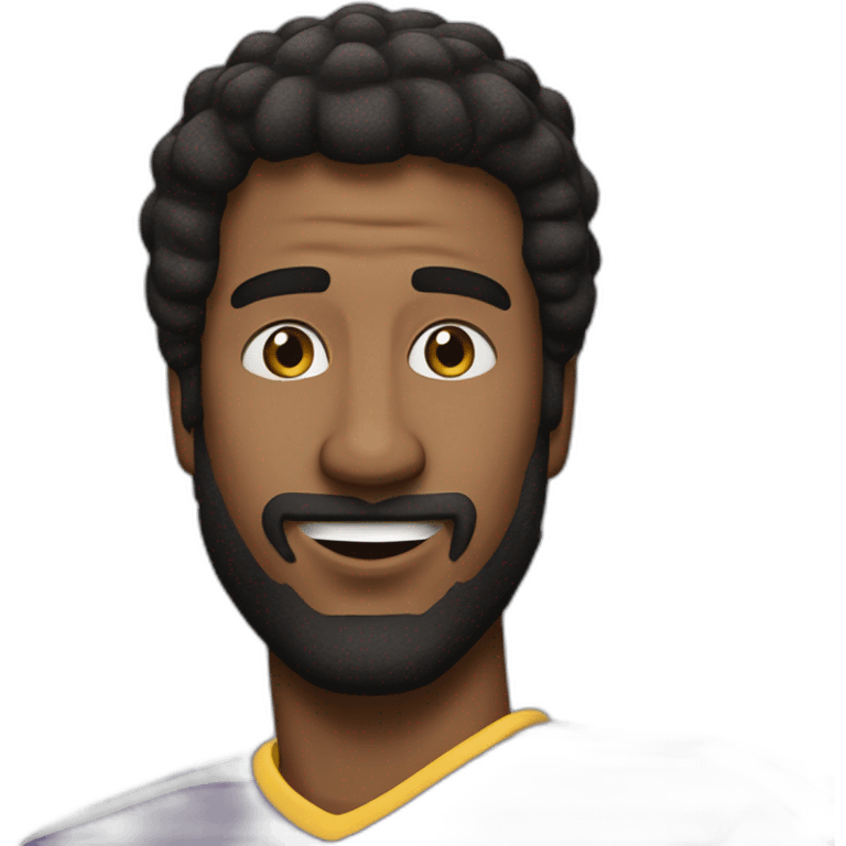 man who is a rapperswil jona lakers hockey fan emoji