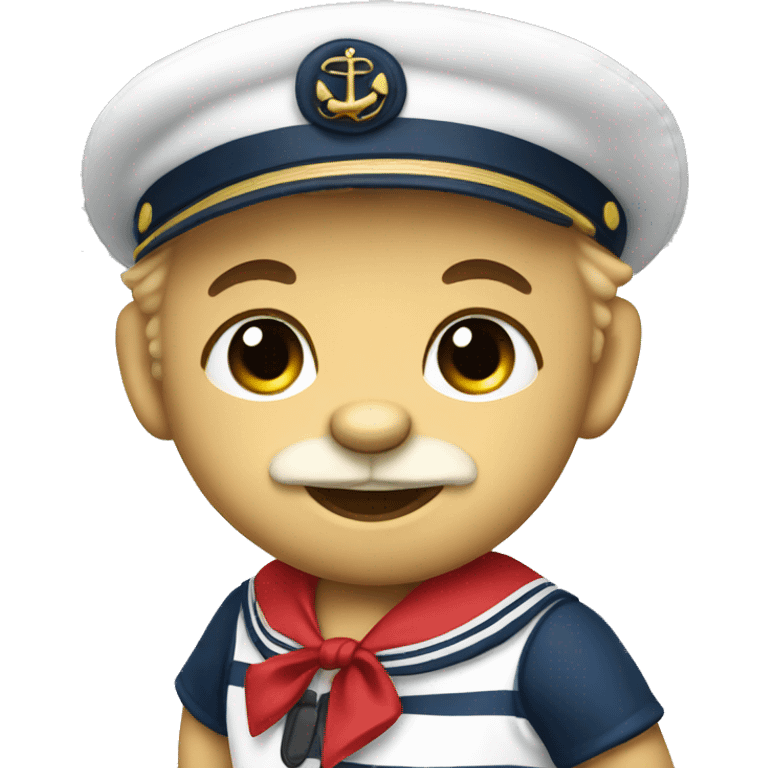 sailor teddy bear emoji