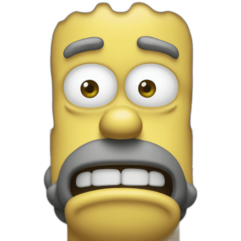 Homer simpson iOS  emoji