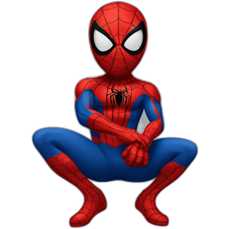 Gay-spiderman emoji