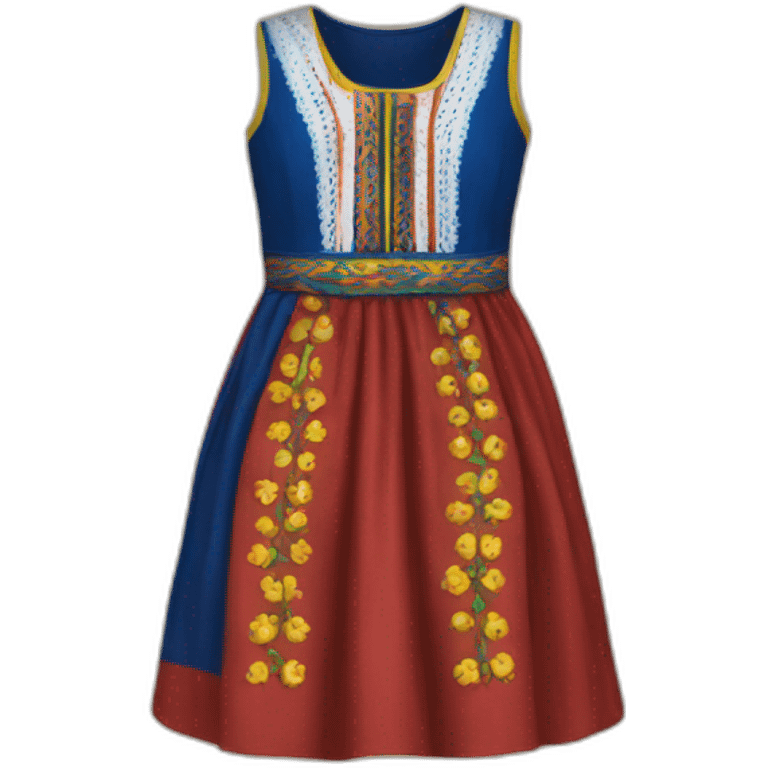 ROMANIA DRESS emoji