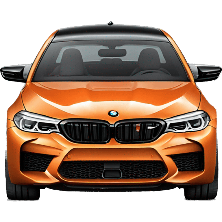 bmw m5 f90 orange emoji