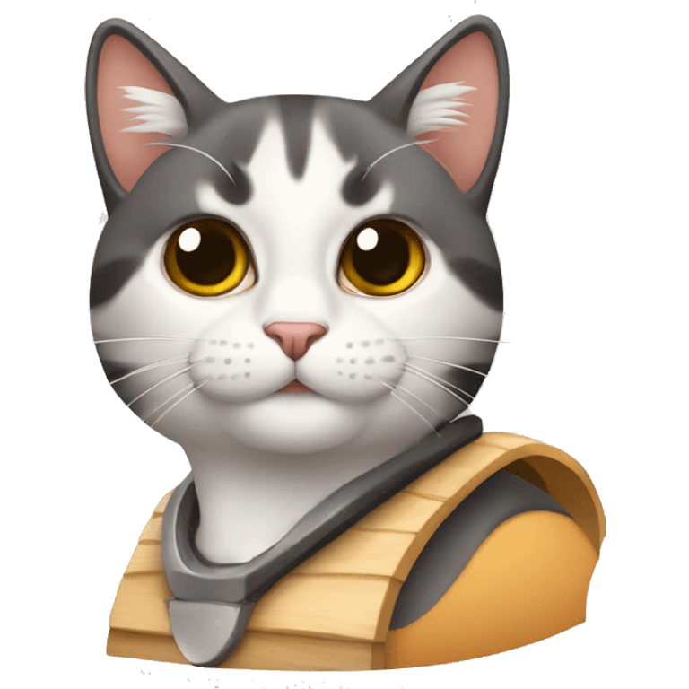 Gato vendedor de Natura cosméticos  emoji