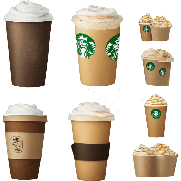 Я хочу кружку Starbucks ￼ emoji