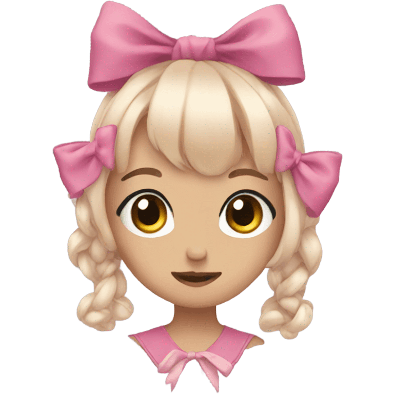 Aesthetic bow emoji