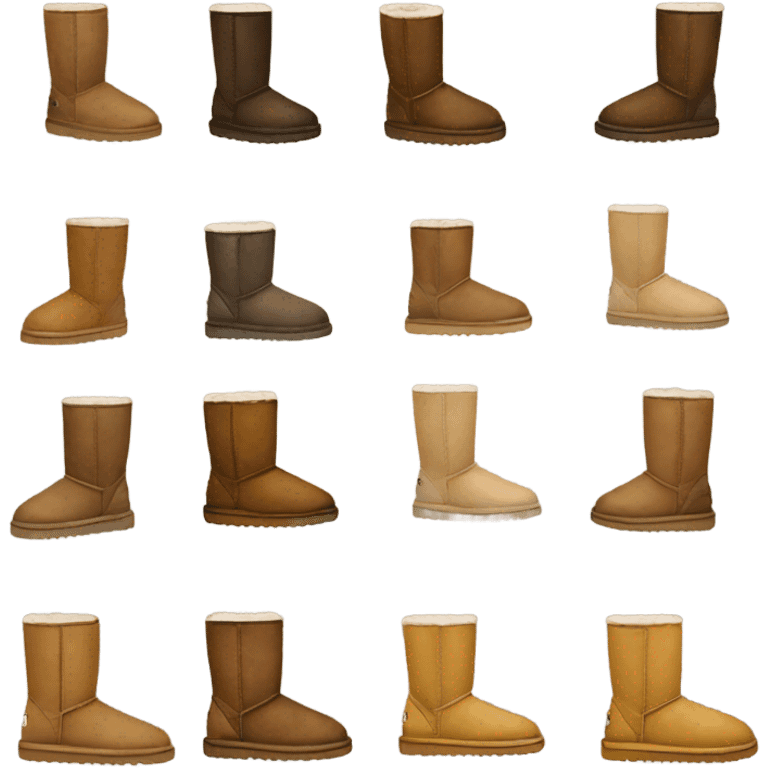 ugg boots emoji