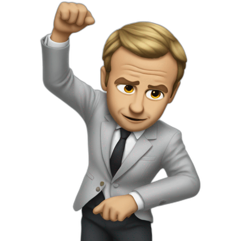 DAB Macron emoji