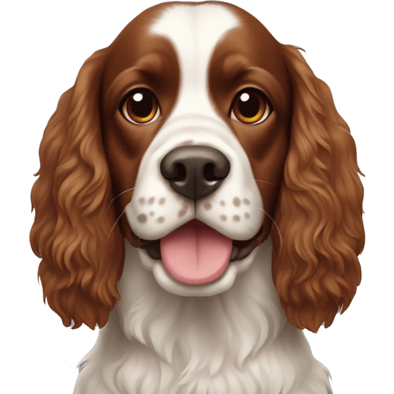 french britanny spaniel dog emoji