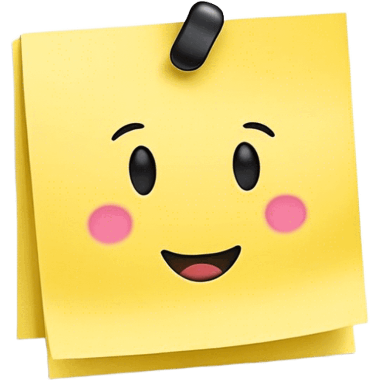 sticky note emoji